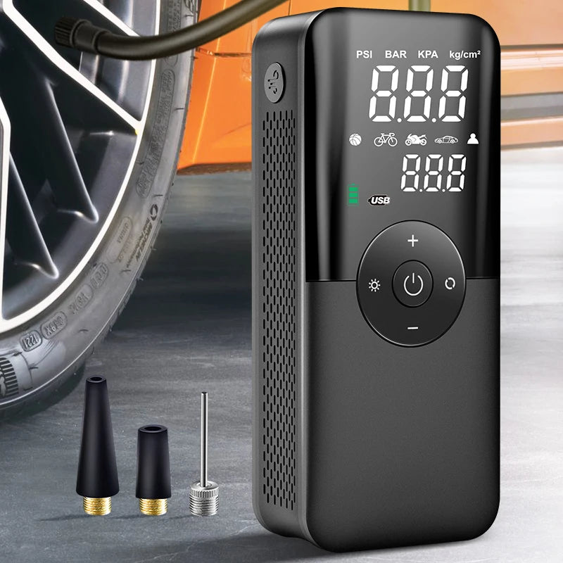 Portable Rechargeable Digital Tire Inflator