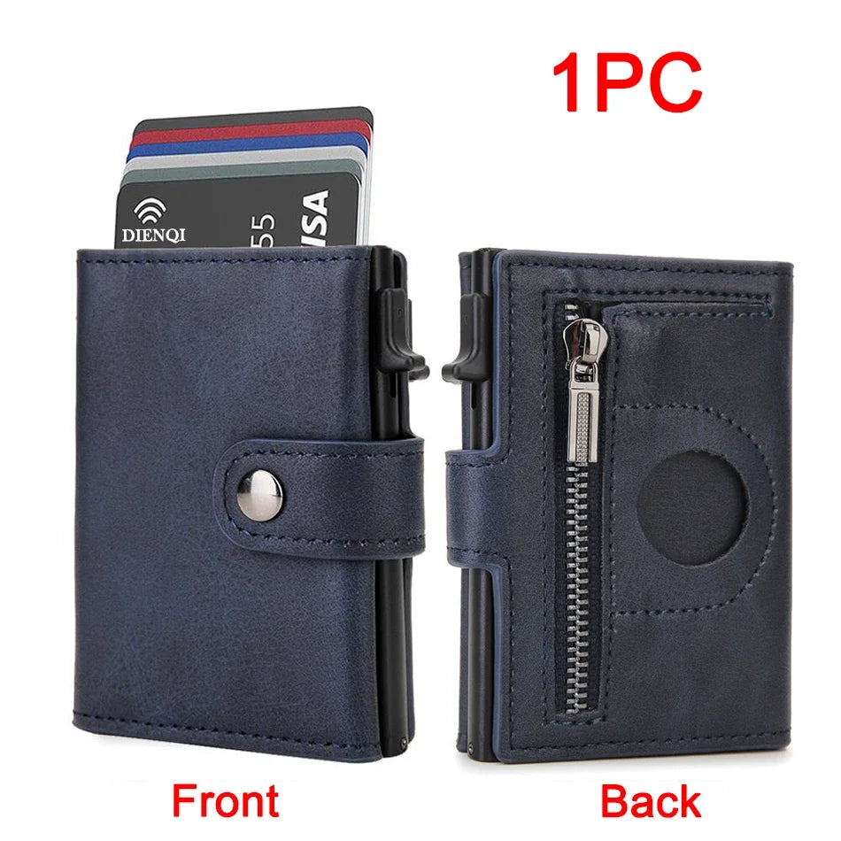RFID Carbon Fiber Wallet with AirTag Slot
