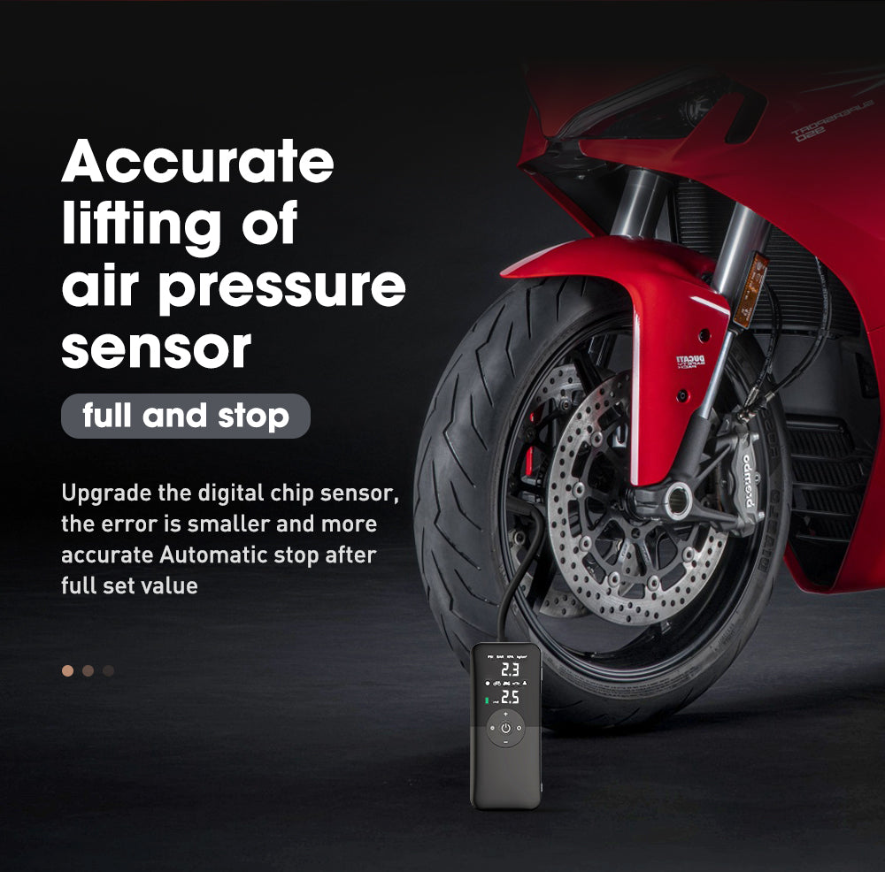 Portable Rechargeable Digital Tire Inflator