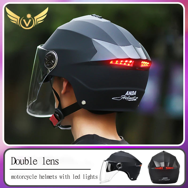 WiseKit LED Motorcycle Helmet