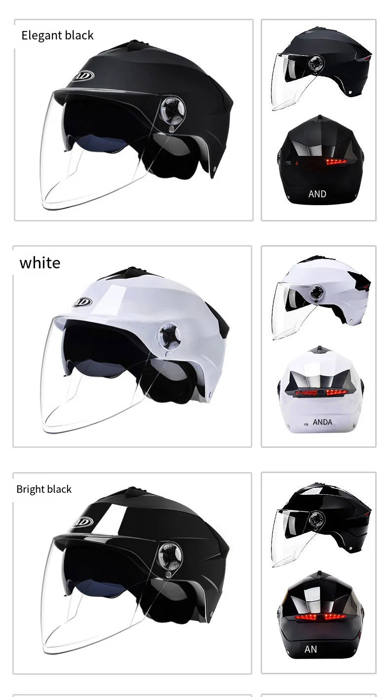 WiseKit LED Motorcycle Helmet
