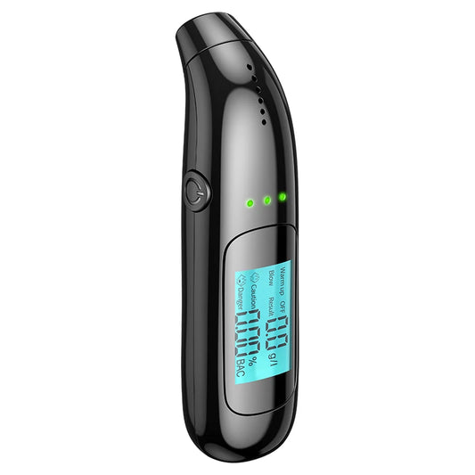 Non-Contact Digital Alcohol Tester with LED Display – Breathalyzer for Accurate BAC Detection