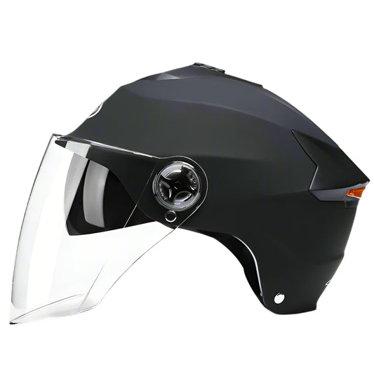 WiseKit LED motorcycle helmet with built-in lights for enhanced visibility